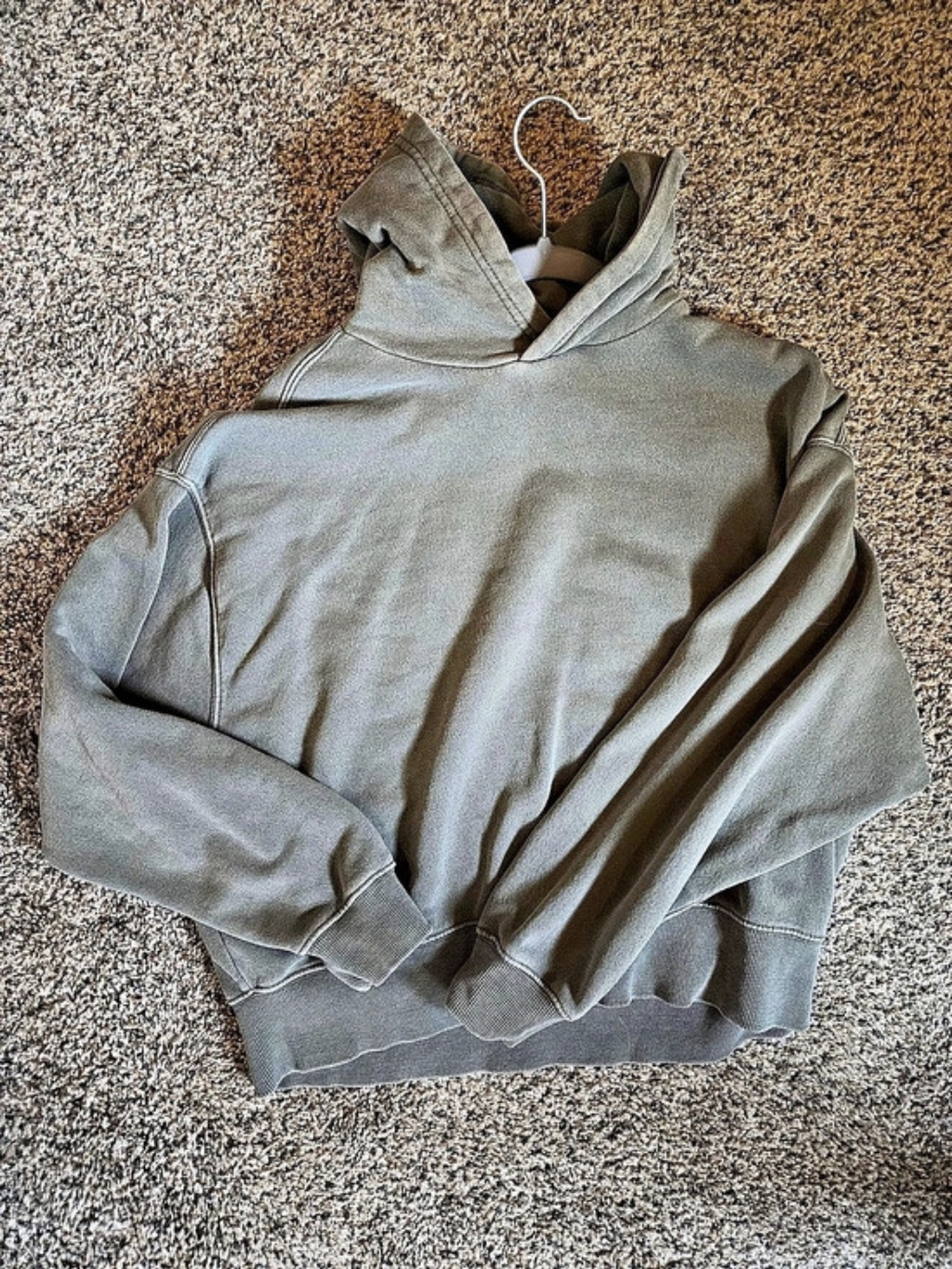 Green Light Wash Hoodie